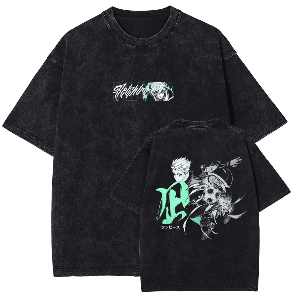 Blue Lock Seshiro's Goal Oversized Vintage T-Shirt