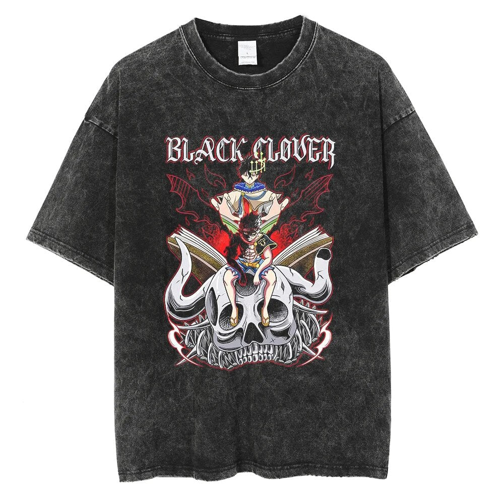 Black Clover Magic Knights Vintage T-Shirt