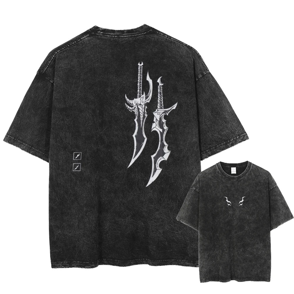 Solo Leveling Blade's Dance Vintage T-Shirt