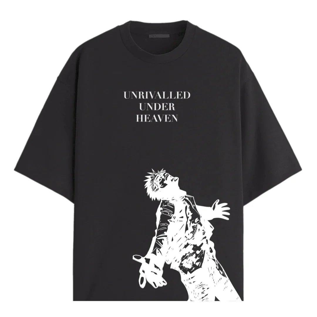 Jujutsu Kaisen Gojo's Power Oversized Graphic T-Shirt
