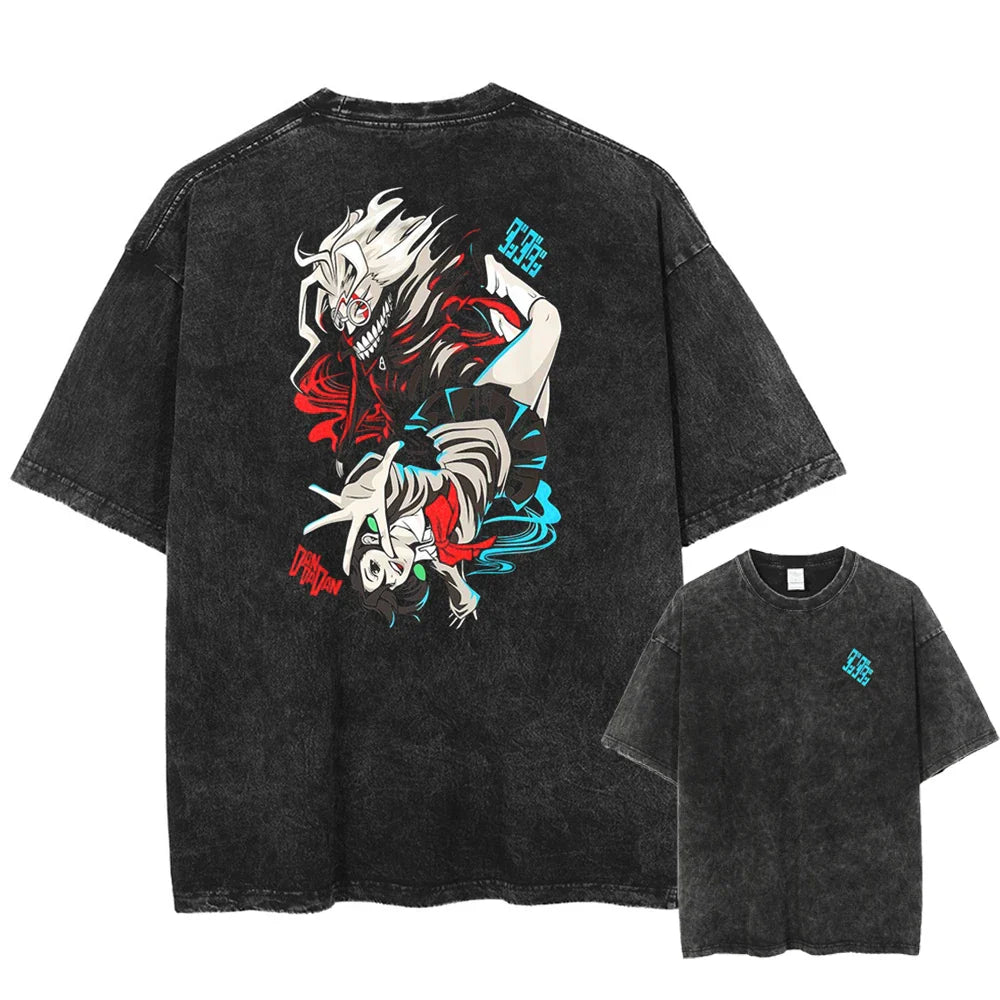Dandadan Okarun's Journey Oversized Vintage T-Shirt