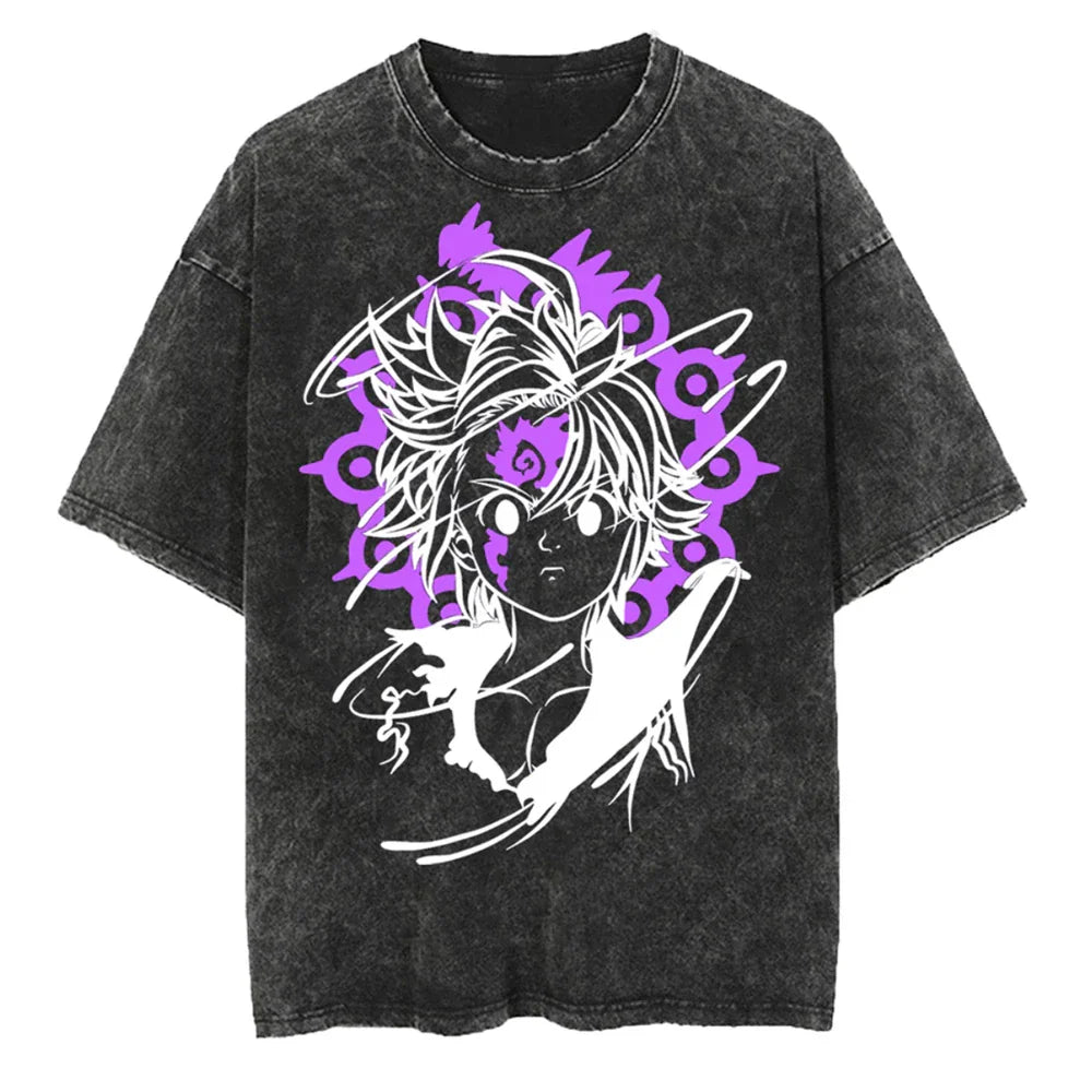 Seven Deadly Sins Zeldris's Darkness Oversized T-Shirt