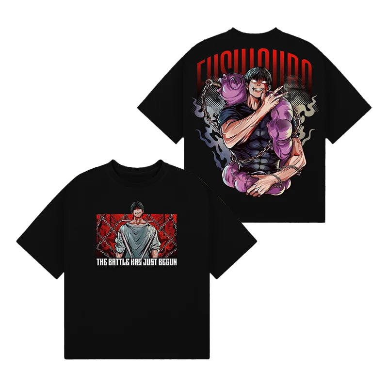 Jujutsu Kaisen Toki's Might Oversized Graphic T-Shirt