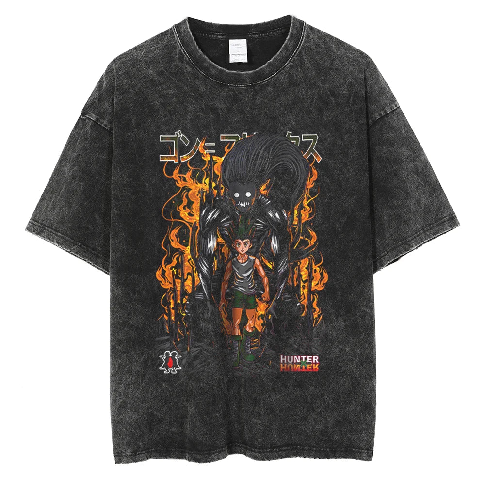 Hunter x Hunter Gon Strength of Will Oversized Vintage T-Shirt