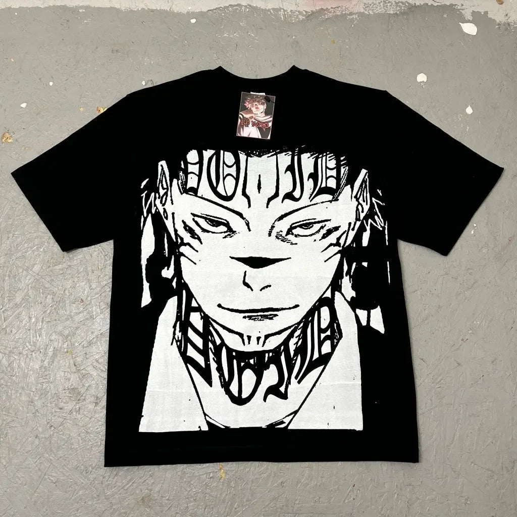 Jujutsu Kaisen Sukuna Dominion of Fear Graphic T-Shirt