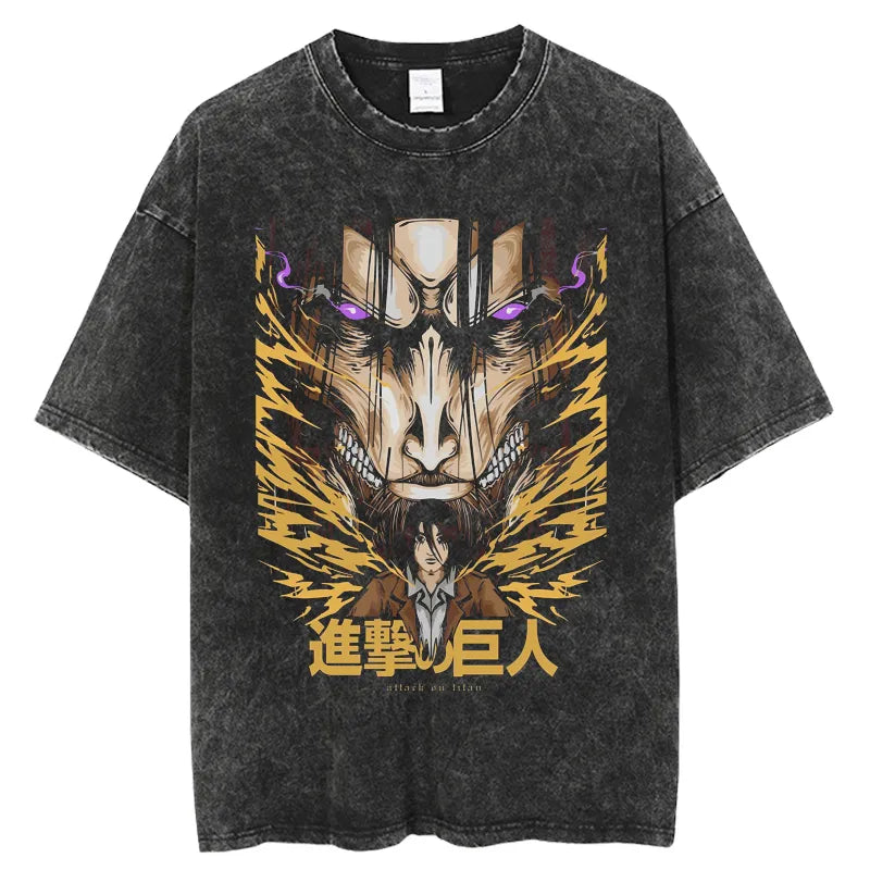 Attack on Titan Eren Yaeger Freedom Seeker Vintage T-Shirt