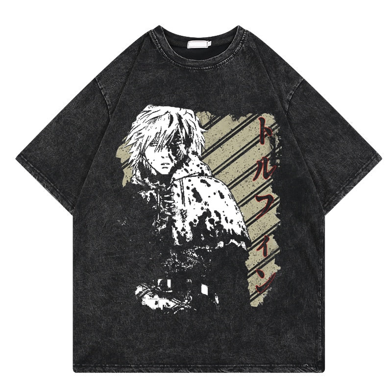 Vinland Saga Lonewolf Thorfinn Vintage T-Shirt