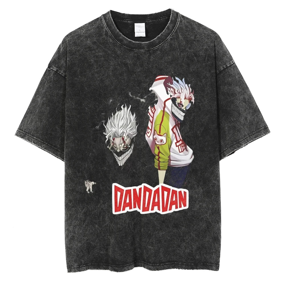 Dandadan Okarun's Quest Oversized Vintage T-Shirt