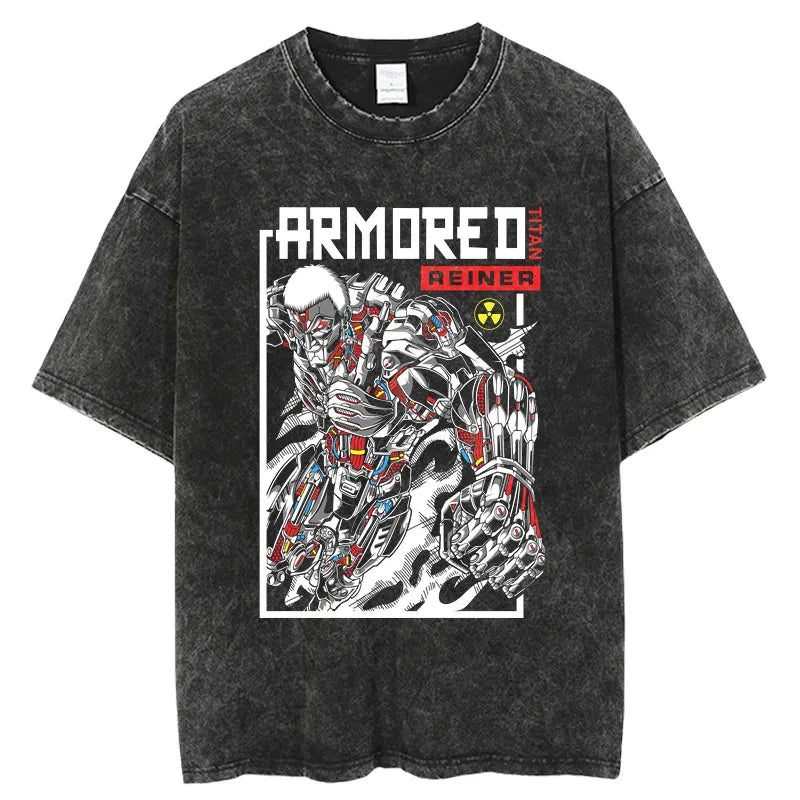 Attack on Titan Armored Titan Vintage T-Shirt