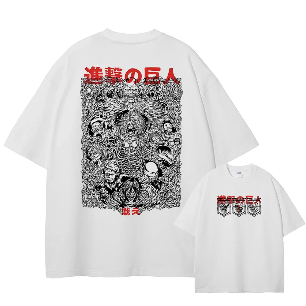 Attack on Titan Titan's Rage Oversized Graphic T-Shirt