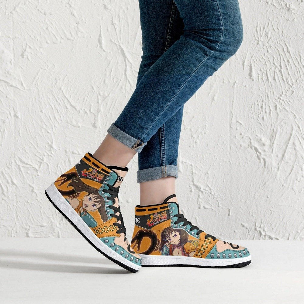 Diane Seven Deadly Sins JD1 High Top Shoes