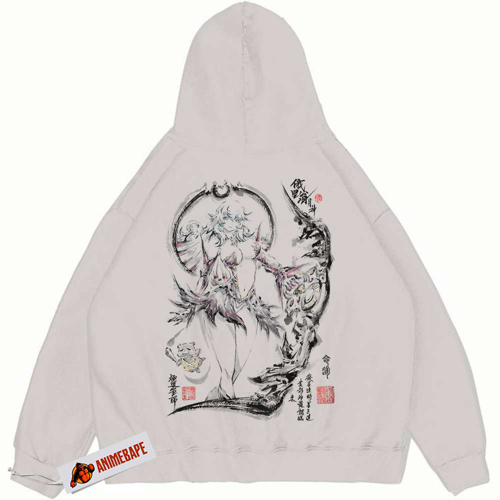 Fate Grand Order Anime Vintage Hoodie for Men and Women