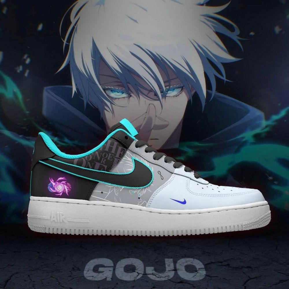 Satoru Gojō2 Jujutsu Kaisen AF1 Shoes